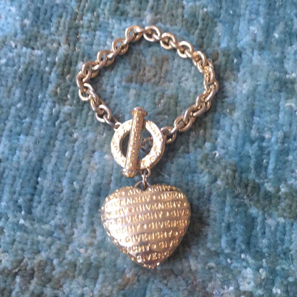 Givenchy Gold Charm Bracelet
